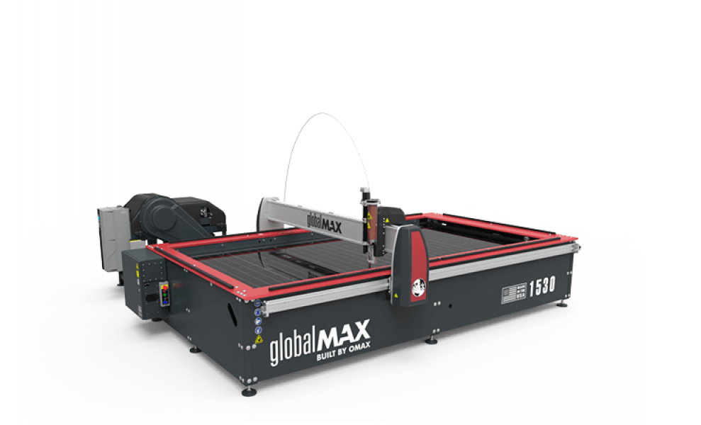 GlobalMax waterjet cutting machine